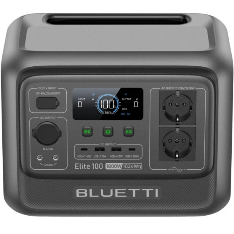 Зарядна станція Bluetti Elite 100 V2 (1024Wh 1800W) EU