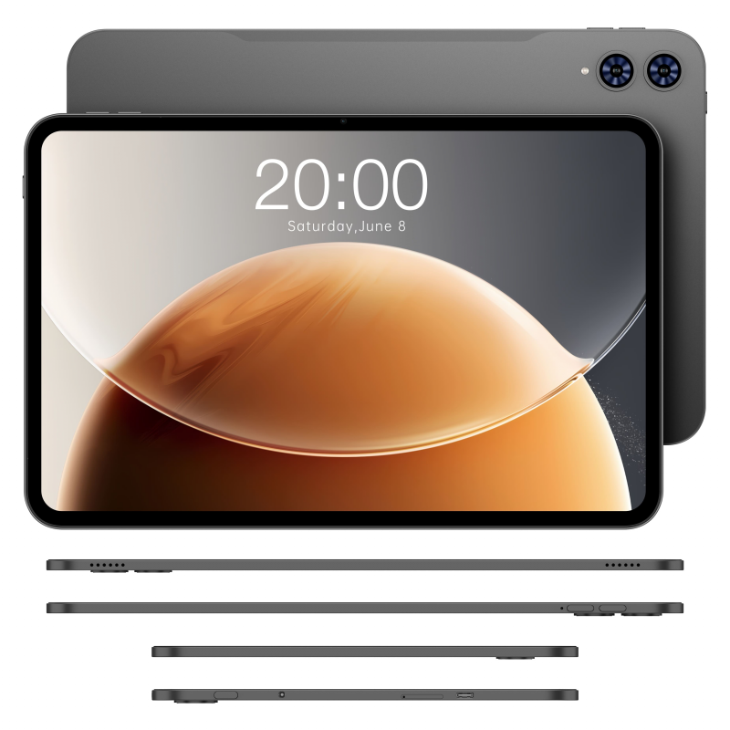 Планшет Teclast T65 6ГБ, 128ГБ, LTE, Android, сірий 6940709680148