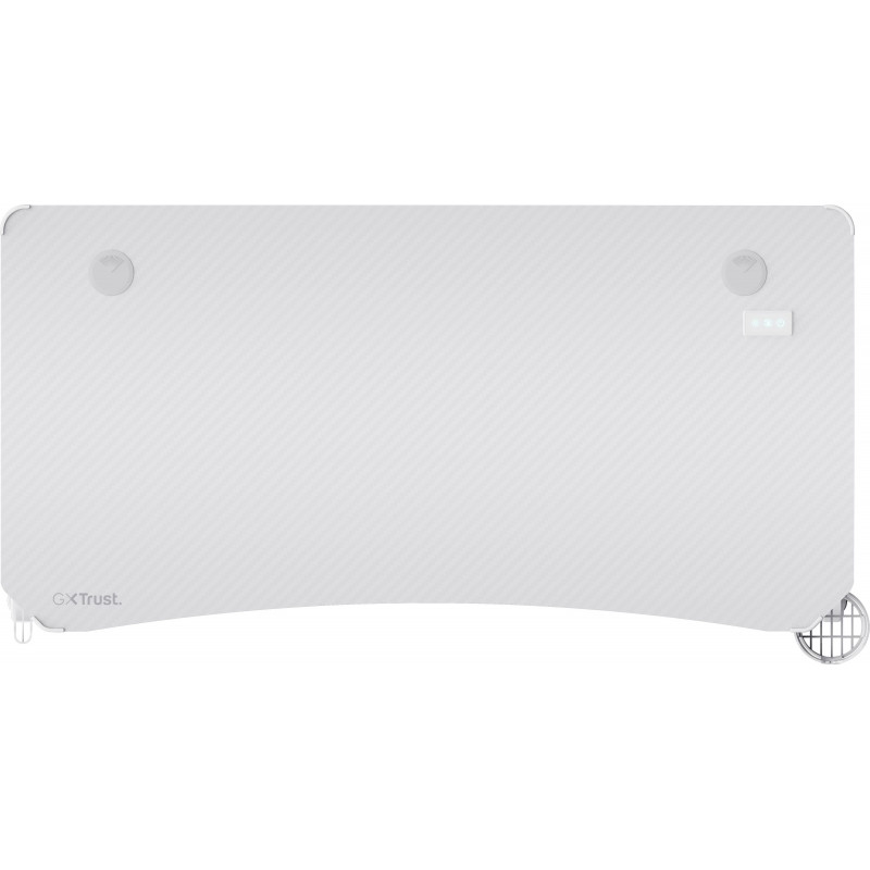 Стіл Trust GXT 709W LUMINUS, RGB, білий 25328_TRUST