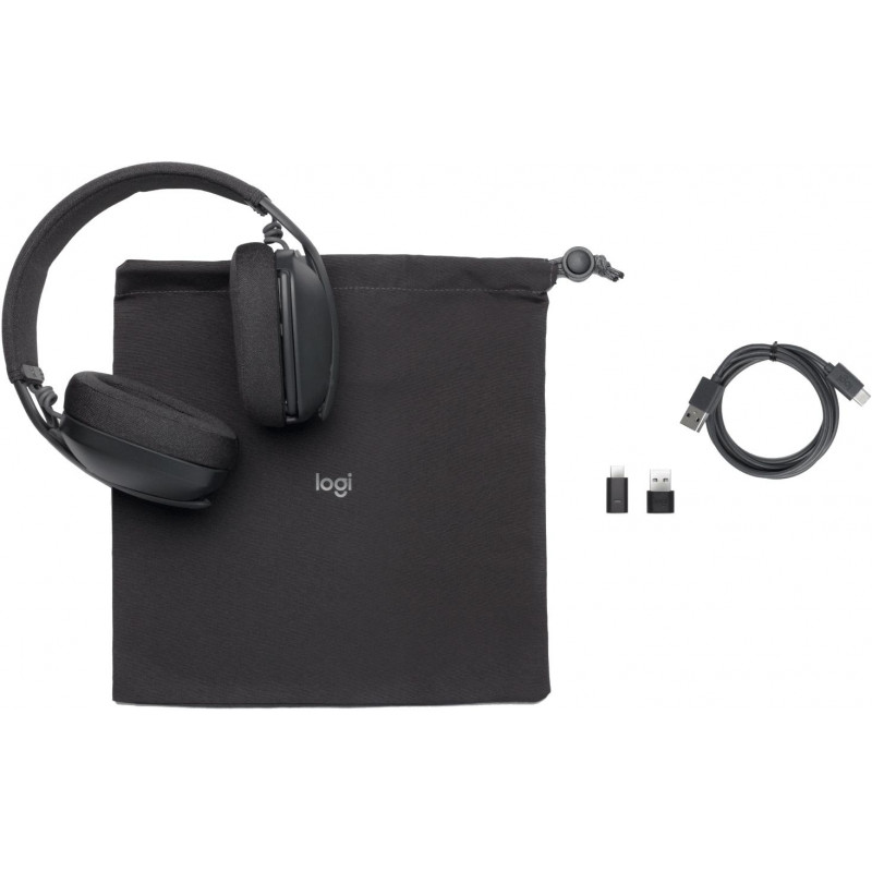 Навушники Logitech Zone Vibe Wireless MS Graphite (981-001157)