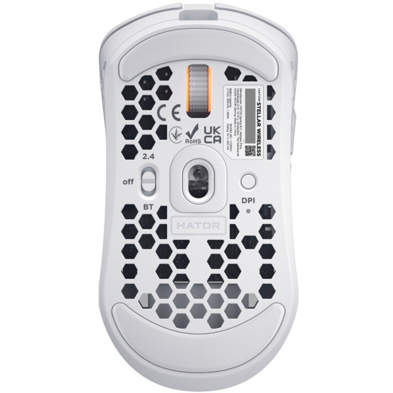 Ігрова миша HATOR Stellar Wireless (HTM651) white