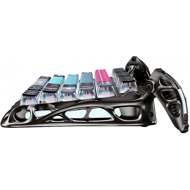 Клавіатура магнітна GravaStar Mercury V75 Pro 80keys, Magnetic Jade Gaming, 8K, USB-A, RGB, Cyberpun