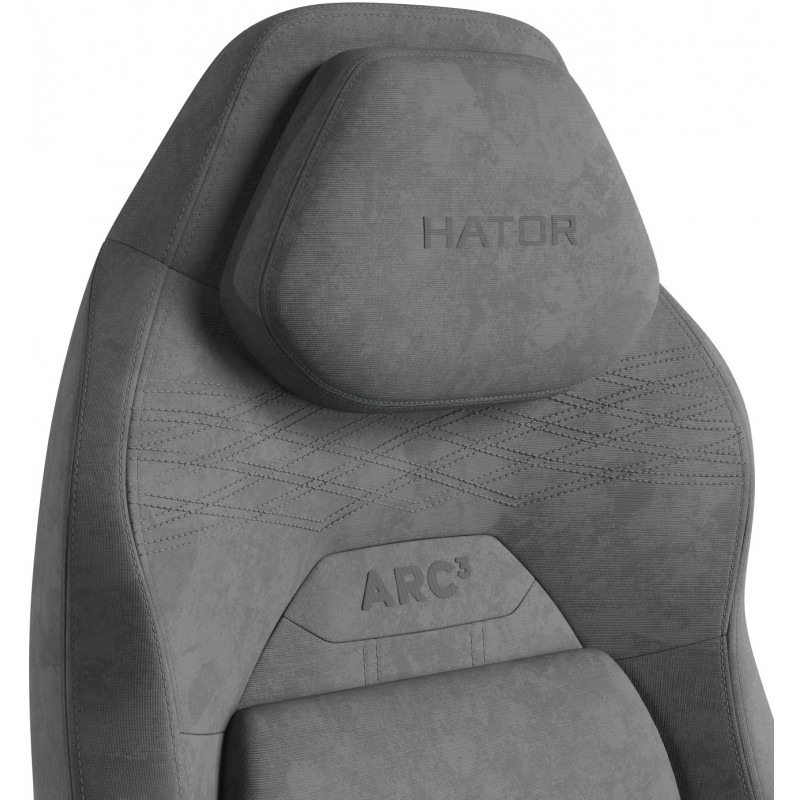 Крісло ігрове HATOR Arc 3 S Velour HTC3446S Grey