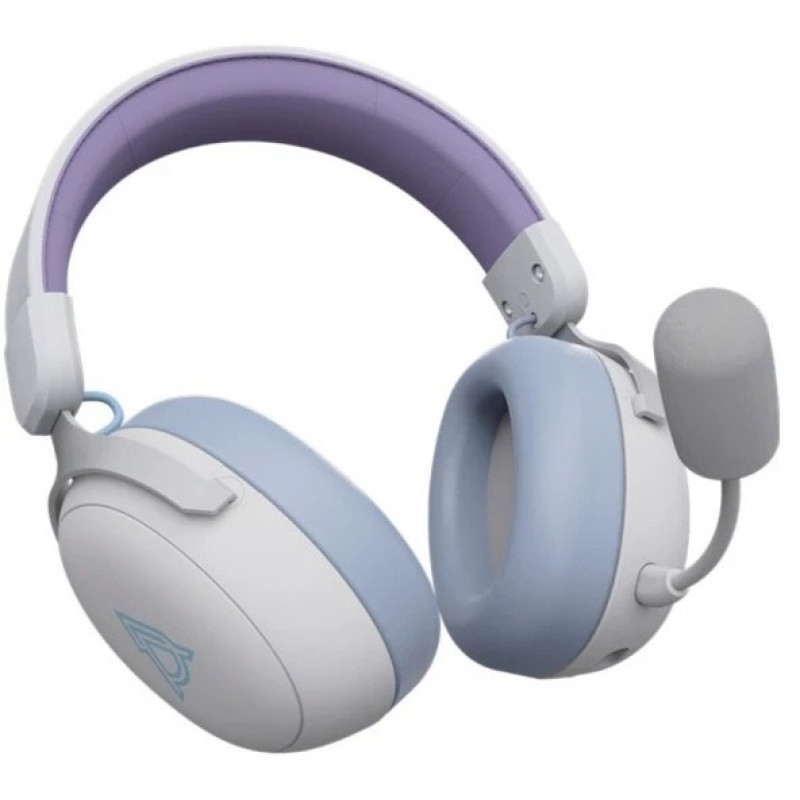Бездротова ігрова гарнітура Ajazz AHM08 MAX Purple White Blue (AHM08-MAX-PWB)