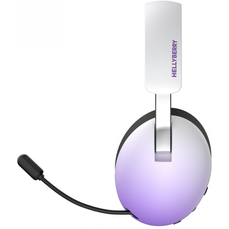 Ігрова гарнітура HATOR Hellyberry HH30 PRO wireless (HH30_PRO_wireless_WV) white-violet gradient