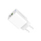 Зарядний пристрій Colorway GaN Mini 45W PD Port PPS USB (Type-C PD + USB QC4.0) білий
