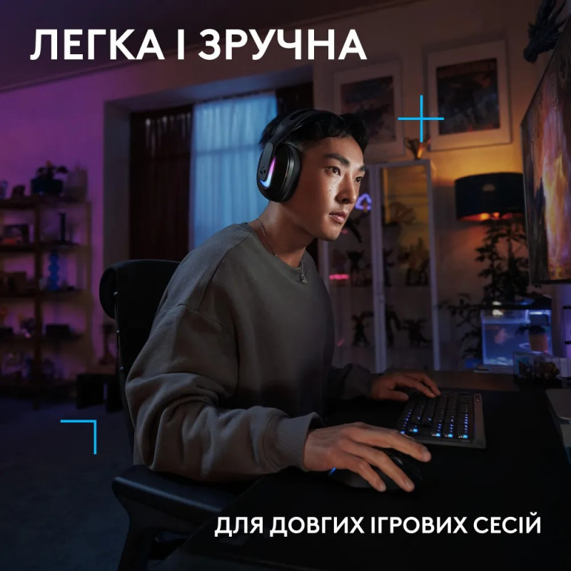 Навушники Logitech G522 Lightspeed Wireless Gaming Headset Black (981-001544)