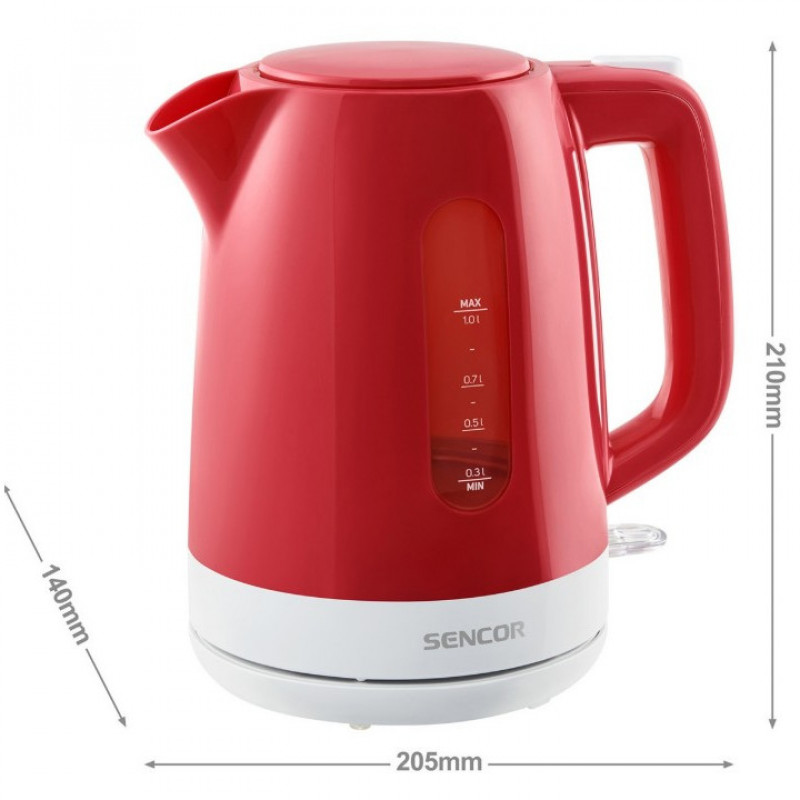 Електрочайник SENCOR SWK 1024RD