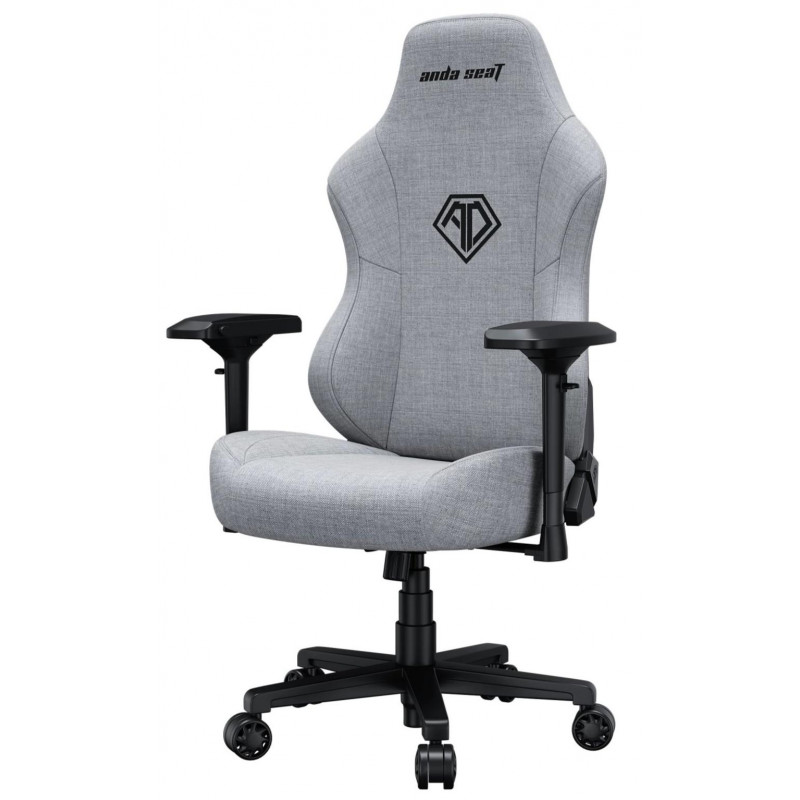 Крісло ігрове Anda Seat Phantom 3 Pro Grey Fabric Size L AD18YC-06-G-F