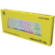 Клавіатура механічна HATOR Gravity X TKL orange (HTK551) white, US Layout