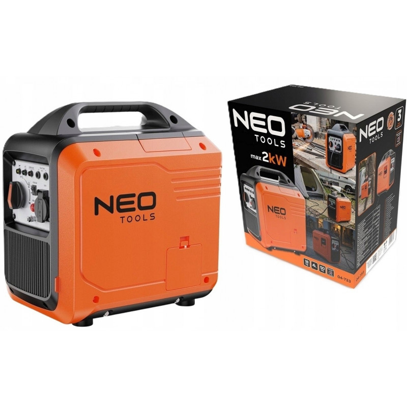 Генератор бензиновий інверторний Neo Tools 04-733