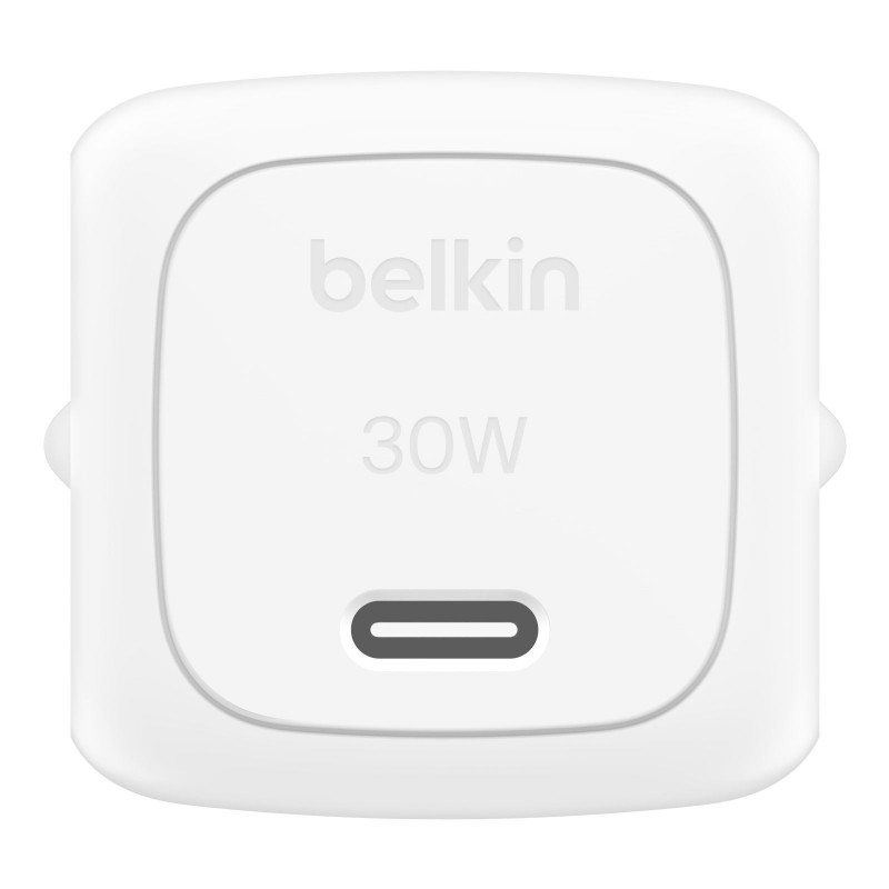Зарядний пристрій мережевий Belkin 30Вт USB-С PD PPS, білий WCA008KQWH