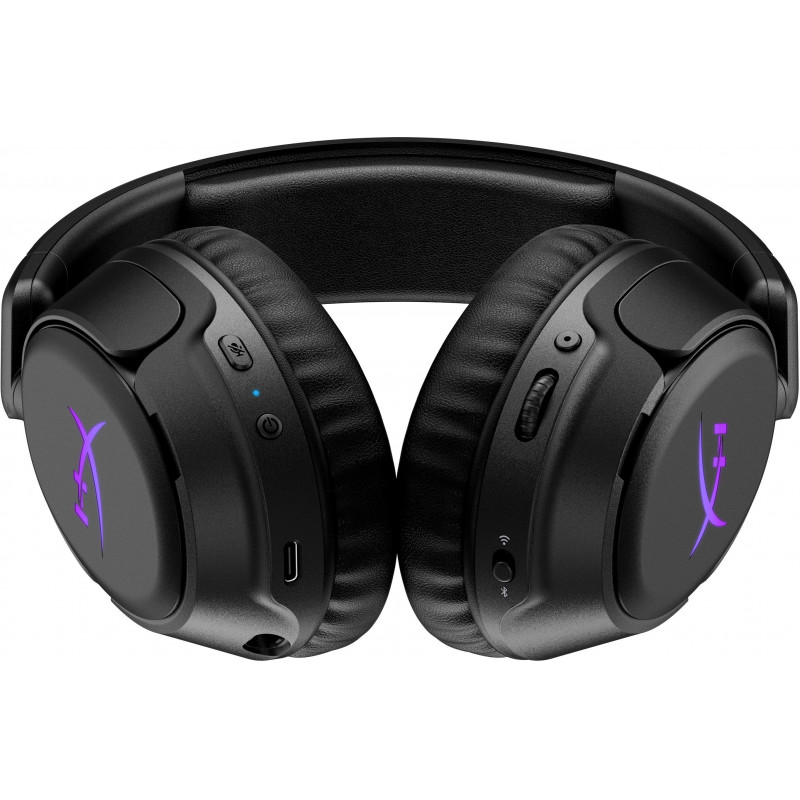 Гарнітура ігрова HyperX Cloud Flight 2, WL/USB-A/USB-C, чорний B5VC4AA