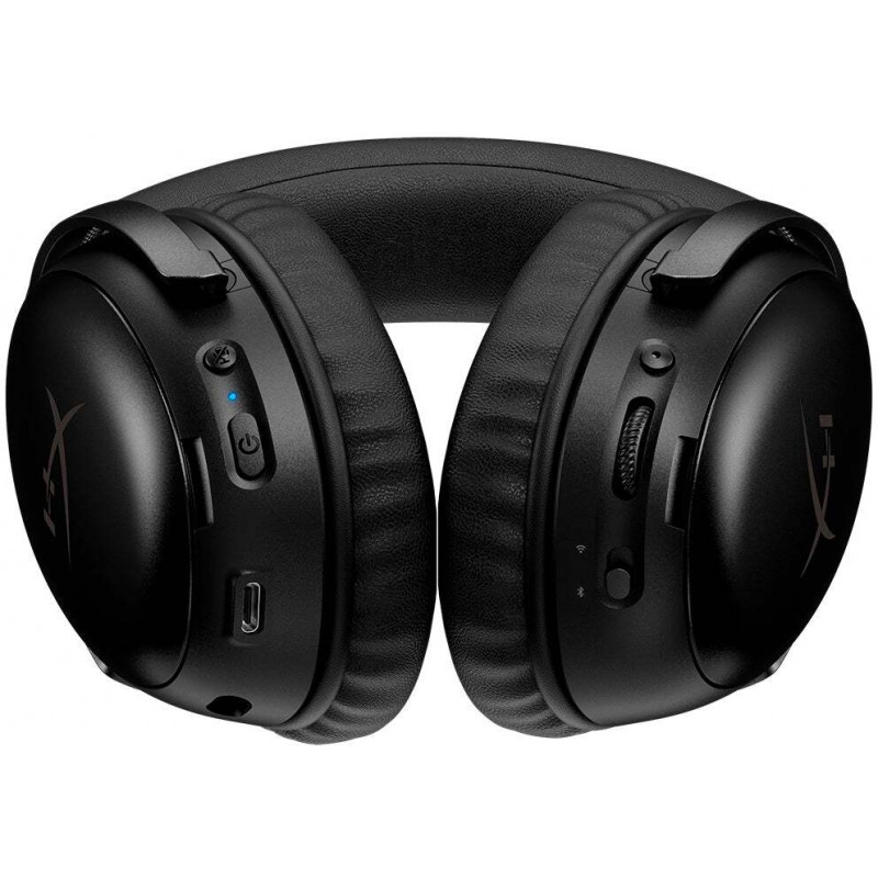 Гарнітура ігрова HyperX Cloud III S, WL/USB-A/USB-C, чорний A59YZAA
