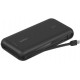 Акумулятор портативний літій-іонний Power Bank Belkin 20000мА·год, 30Вт, з інтегрованим кабелем USB-