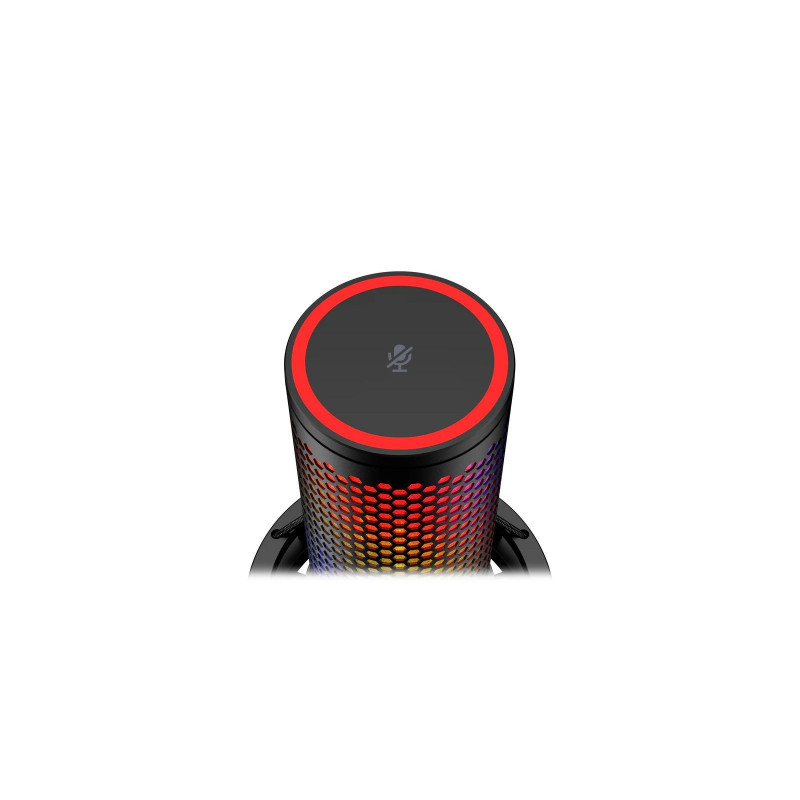 Мікрофон геймінговий HyperX QuadCast 2 S, Omni/Uni/Bi, USB-A, 3м, NGenuity, RGB, чорний 9A273AA