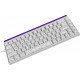 Дротова механічна клавіатура Ajazz NK68 Red switches Side contour White (NK68-R-S-W)