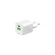 Зарядний пристрій Colorway GaN Mini 20W PD Port PPS USB (Type-C PD + USB QC4.0) біле
