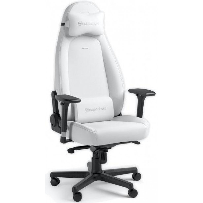 Ігрове крісло Noblechairs ICON штучна шкіра, білий NBL-ICN-PU-WED
