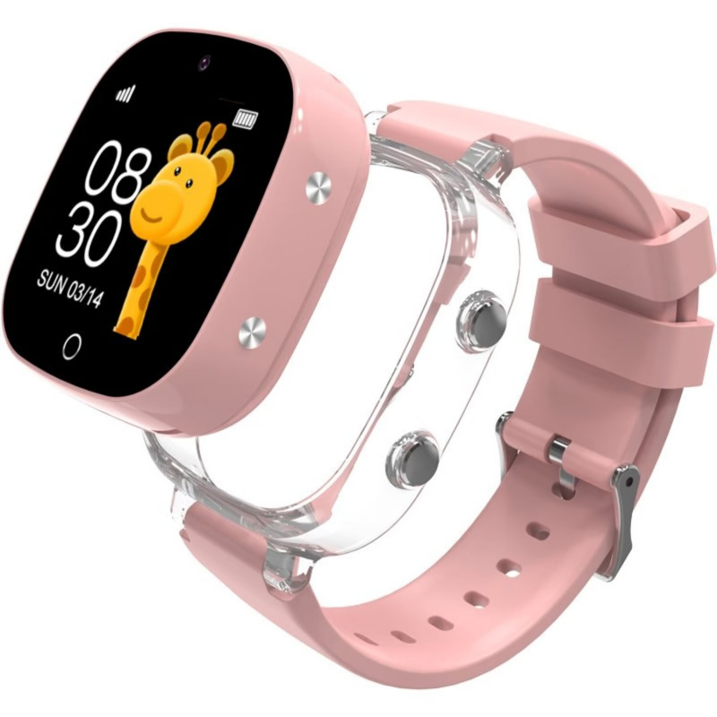 Дитячий смарт годинник Gelius Summer (GP-PK009) з GPS/4G/ESIM Pink