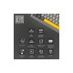 Клавіатура механічна EPOMAKER EK68 Flamingo Black (EK68-B-F) EK68-B-F