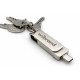 SSD Wibrand Wolf 512GB USB 3.2 Gen.2 Type-C/Type-A Read/Write 1000MB/s Silver