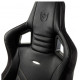 Ігрове крісло Noblechairs EPIC штучна шкіра, чорний/золотий NBL-PU-GOL-002