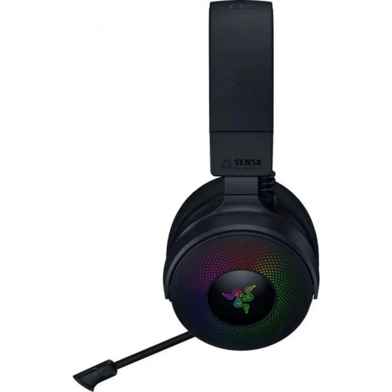 Гарнітура ігрова Razer Kraken V4 Pro, mini-jack/USB-A/BT/WL, RGB, чорний RZ04-05160100-R3M1
