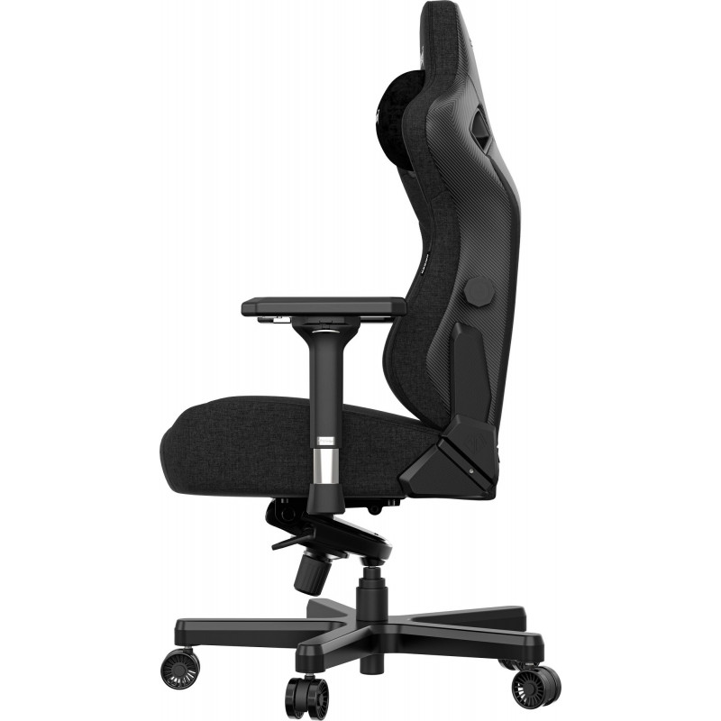 Крісло ігрове Anda Seat Kaiser 3 Black Fabric Size XL AD12YDC-XL-01-B-CF