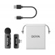Бездротовий петличний мікрофон BOYA BY-V10 Type-C Black