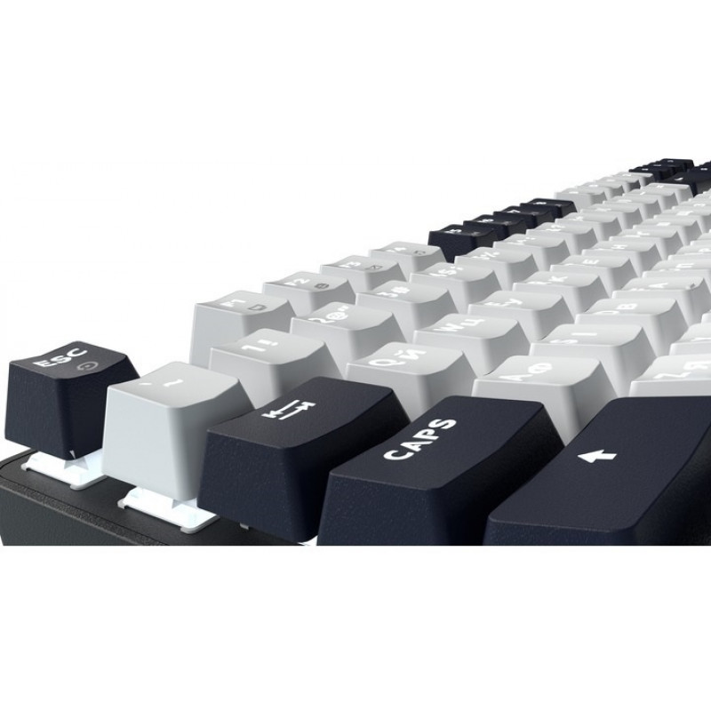 Дротова механічна клавіатура GamePro Genesis Metallic (MK110B) 87% Red switches