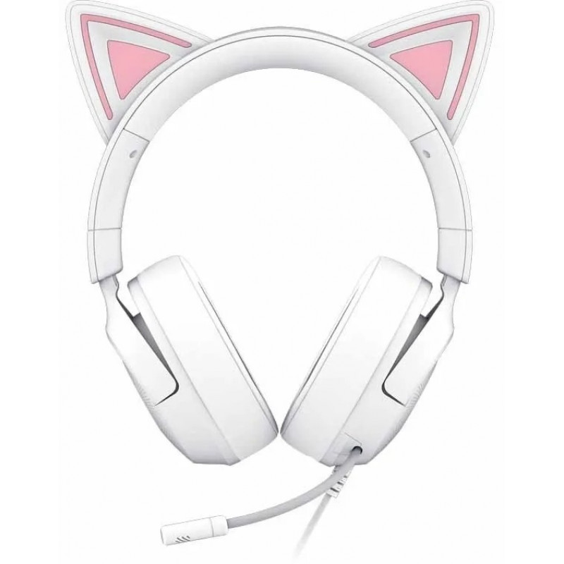 Гарнітура Razer Kraken Kitty V3 X, mini-jack, білий RZ04-05350300-R3M1