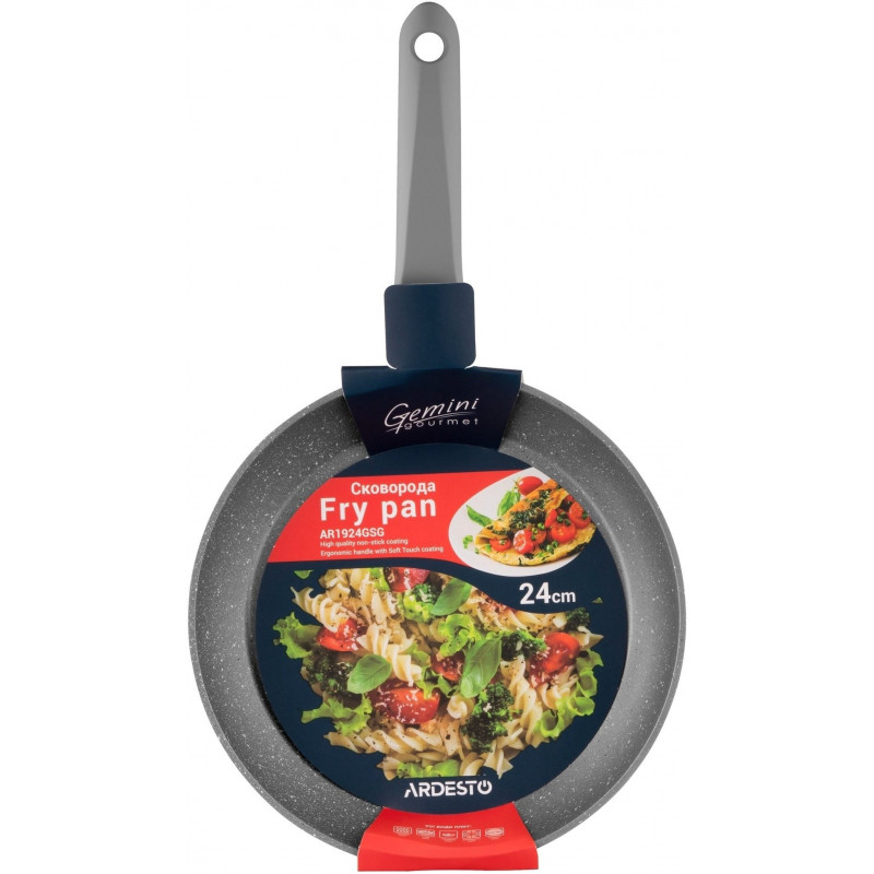 Сковорода ARDESTO Gemini Gourmet Vasto, 26см, алюміній, сірий AR1926GSG
