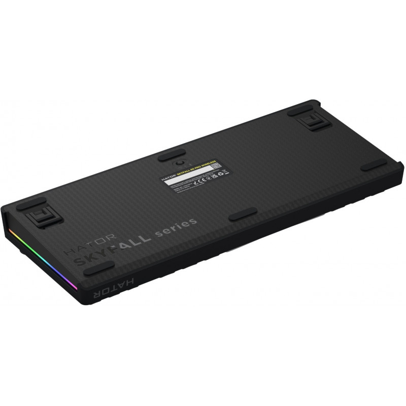 Клавіатура механічна HATOR Skyfall 80 PRO wireless grey-black, silent switches HTK4180UA