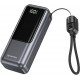 УМБ ColorWay Power Bank 10 000 mAh Urban (USB QC4.0 + USB-C PD22.5W) Gray