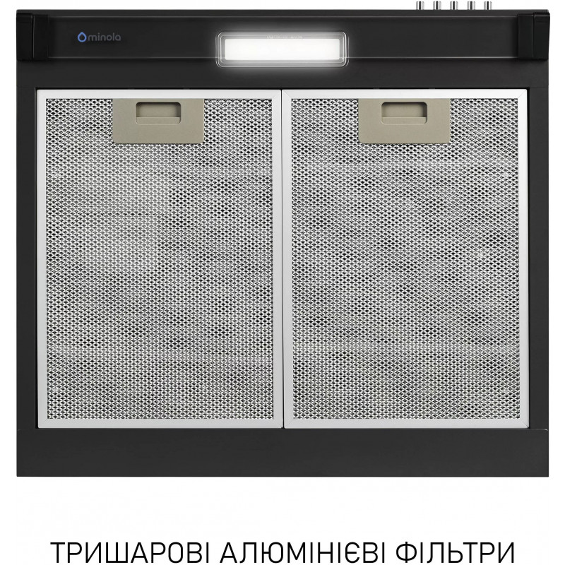 Витяжка Minola HPL 522 BL