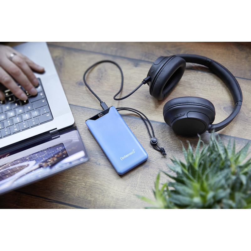 Портативний зарядний пристрій INTENSO USB 10000MAH QC3.0 BLUE F10000 7332035