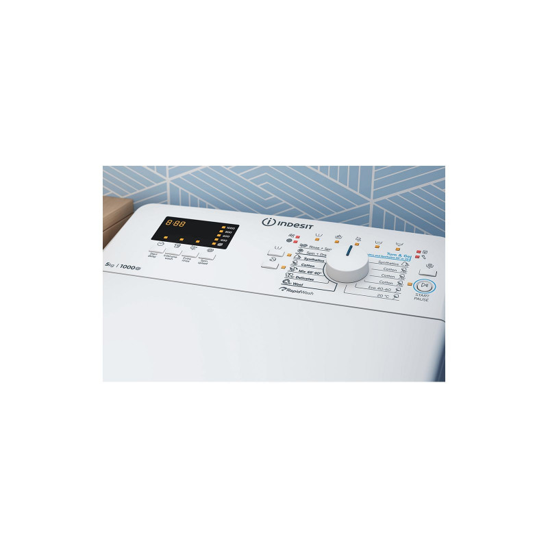 Пральна машина Indesit BTWS50400EU/N