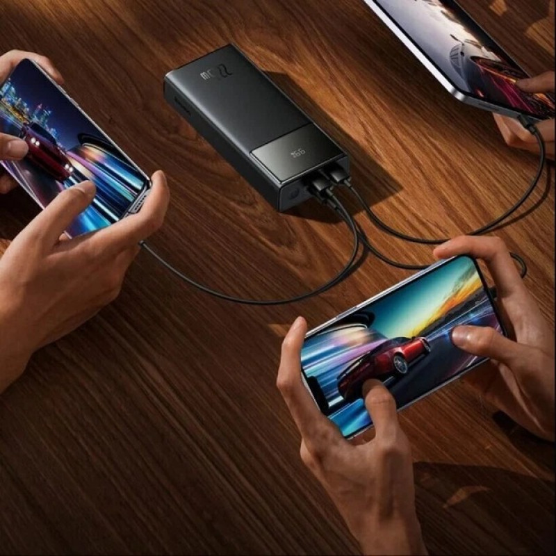 Power Bank Baseus Star-Lord Digital Display 30000mAh 22.5W (PPXJ060101) Fast Charge Black