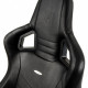 Ігрове крісло Noblechairs EPIC шкіра, чорний NBL-RL-BLA-001