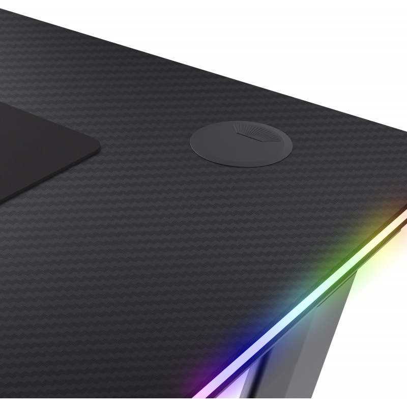 Стіл Trust GXT 710 Luminus Pro RGB, чорний 25419_TRUST
