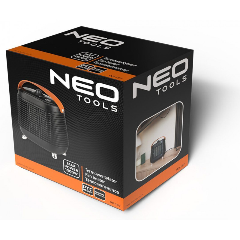 Тепловентилятор електричний Neo Tools 90-157
