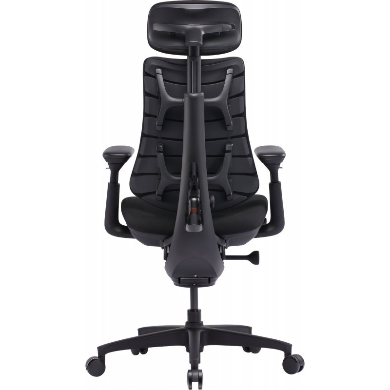 Крісло офісне ергономічне LiberNovo Omni SE Obsidian 48 см CP-GW-1000075-00-03