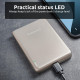 Портативний зарядний пристрій INTENSO USB 10000MAH MAG CHAMPAGNE MW10000 7344031