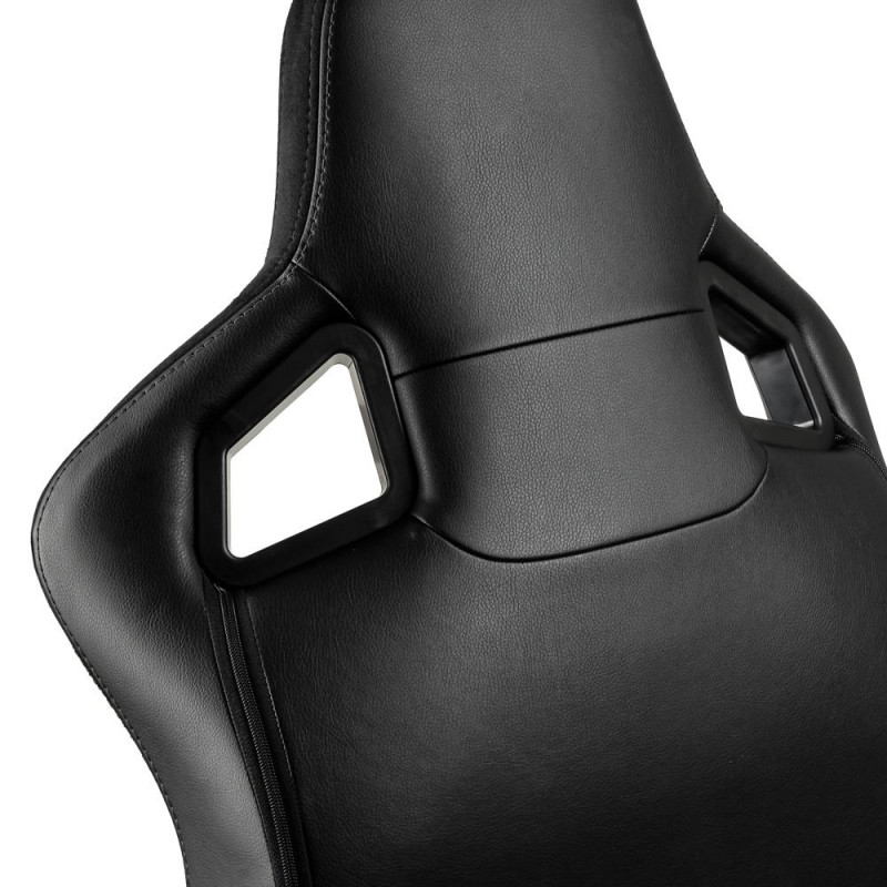 Ігрове крісло Noblechairs EPIC штучна шкіра, чорний NBL-PU-BLA-002