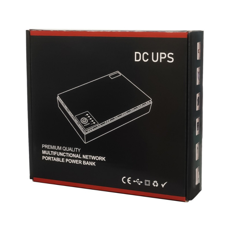 Джерело безперебійного живлення UPS DC1018P USB, DC, 5V+9V+12V (10400mAh)
