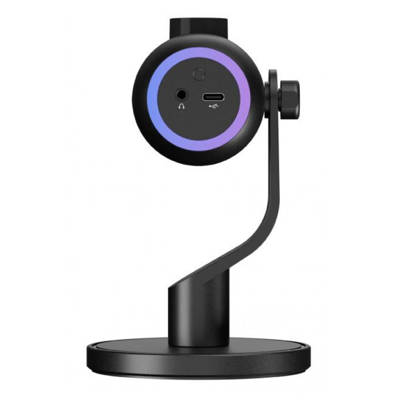 Мікрофон Streamplify MIC MINI-48-RGB-ST, чорний SPMC-MM1C327.11