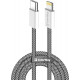 Кабель Colorway Type-C - Apple Lightning (braided cotton) (PD FC 27W) 1м (CW-CBPDCL061-BK)