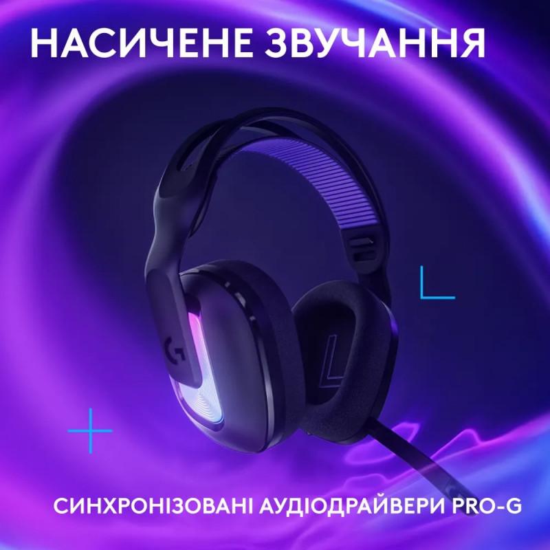 Навушники Logitech G522 Lightspeed Wireless Gaming Headset Black (981-001544)