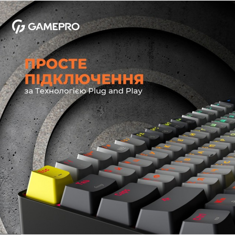 Клавіатура механічна GamePro Asgard Fenrir (MK130G Pro) MK130G Pro